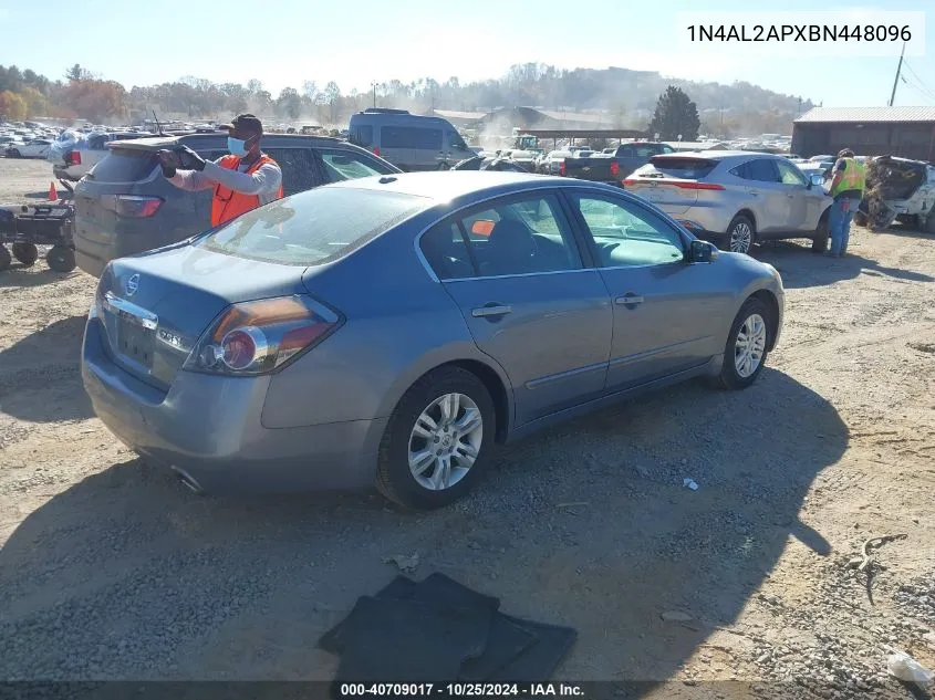 2011 Nissan Altima 2.5 S VIN: 1N4AL2APXBN448096 Lot: 40709017