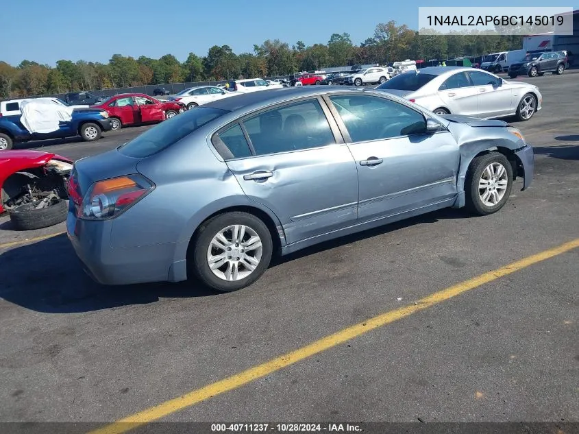 2011 Nissan Altima 2.5 S VIN: 1N4AL2AP6BC145019 Lot: 40711237