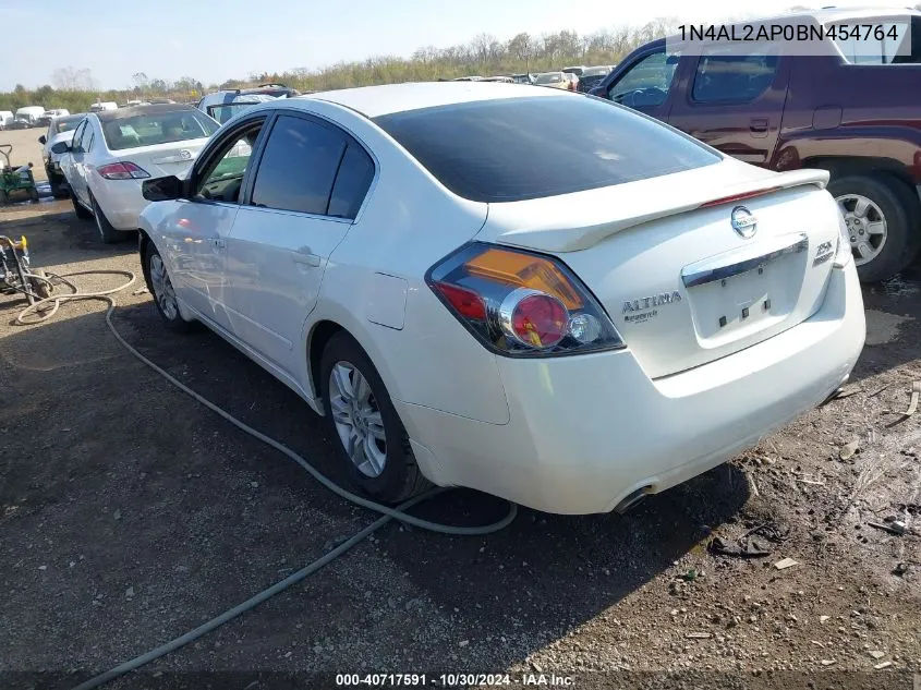 2011 Nissan Altima 2.5 S VIN: 1N4AL2AP0BN454764 Lot: 40717591