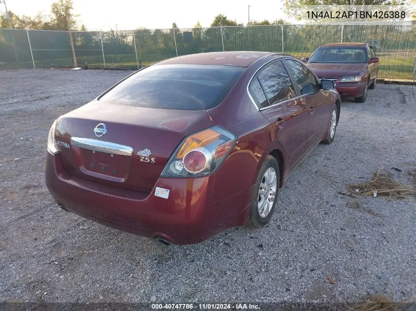 2011 Nissan Altima 2.5 S VIN: 1N4AL2AP1BN426388 Lot: 40747786