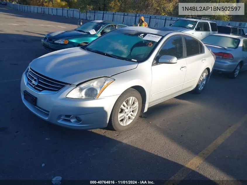 2011 Nissan Altima 3.5 Sr VIN: 1N4BL2AP1BN502597 Lot: 40764816