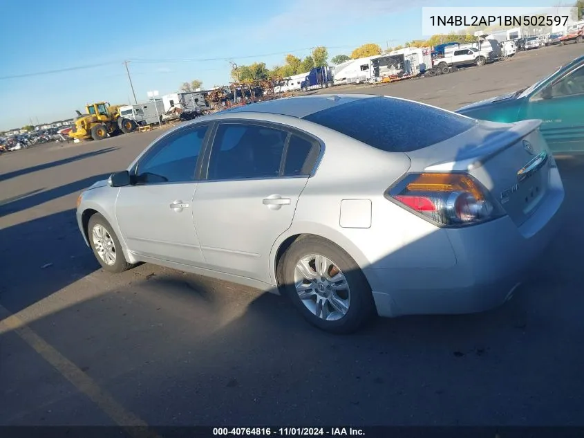 2011 Nissan Altima 3.5 Sr VIN: 1N4BL2AP1BN502597 Lot: 40764816