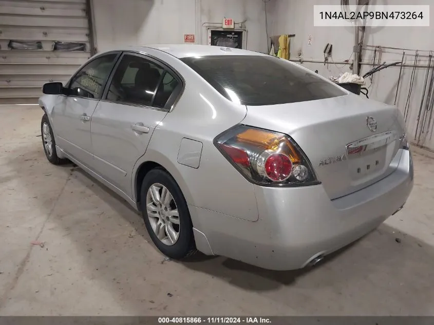 2011 Nissan Altima 2.5 S VIN: 1N4AL2AP9BN473264 Lot: 40815866