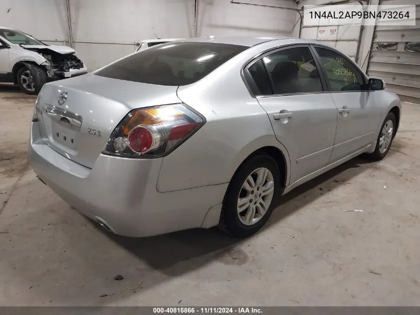 2011 Nissan Altima 2.5 S VIN: 1N4AL2AP9BN473264 Lot: 40815866