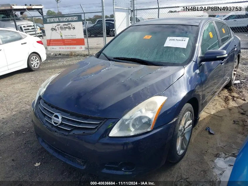 2011 Nissan Altima 3.5 Sr VIN: 1N4BL2AP8BN493753 Lot: 40836684