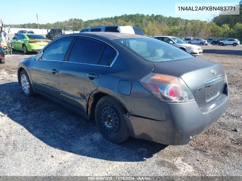 1N4AL2APXBN483771 2011 Nissan Altima 2.5 S