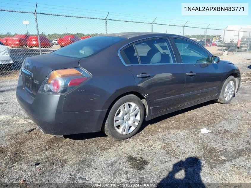 1N4AL2APXBN483771 2011 Nissan Altima 2.5 S