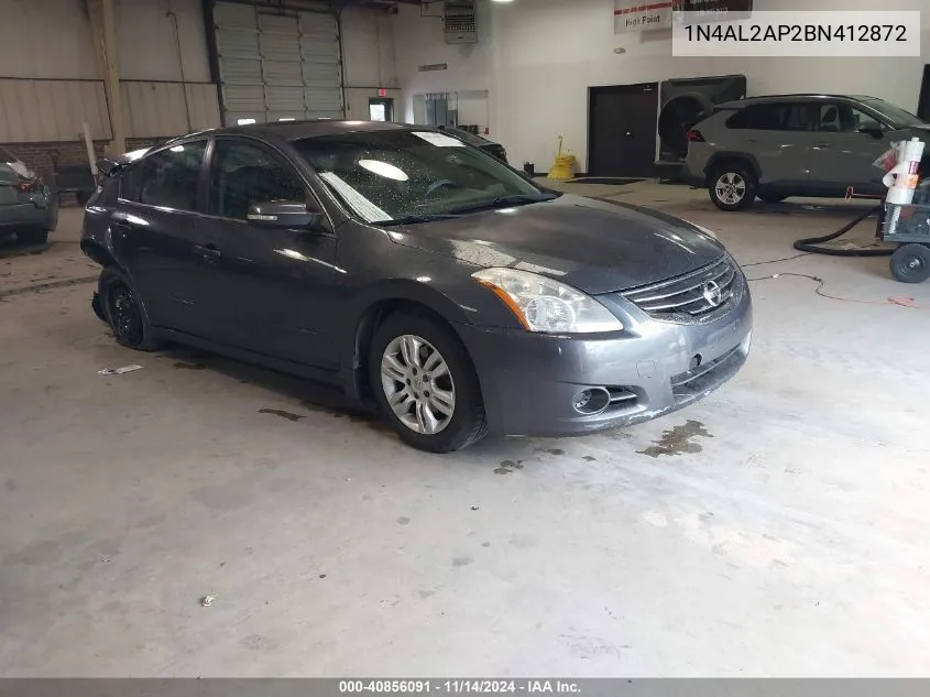 1N4AL2AP2BN412872 2011 Nissan Altima 2.5 S