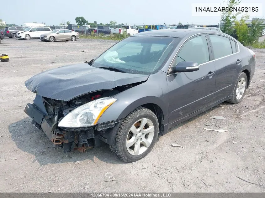 2012 Nissan Altima VIN: 1N4AL2AP5CN452185 Lot: 12066794