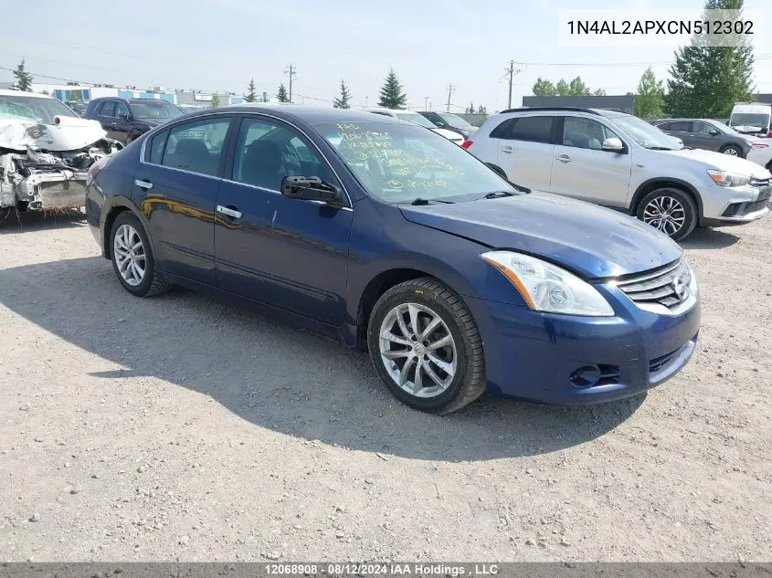 1N4AL2APXCN512302 2012 Nissan Altima