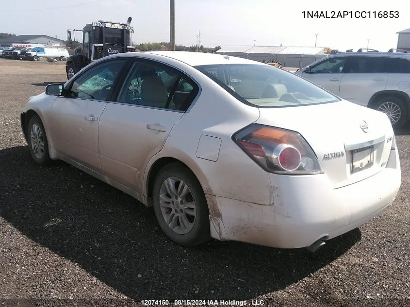 1N4AL2AP1CC116853 2012 Nissan Altima