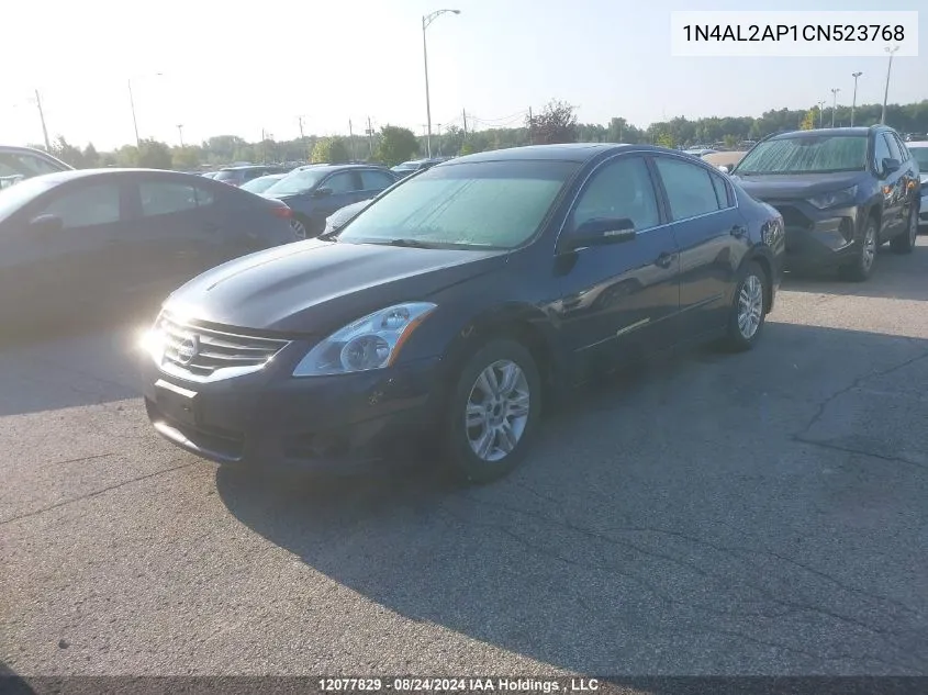 2012 Nissan Altima S VIN: 1N4AL2AP1CN523768 Lot: 12077829