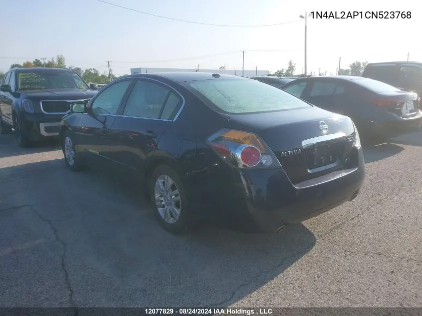 1N4AL2AP1CN523768 2012 Nissan Altima S