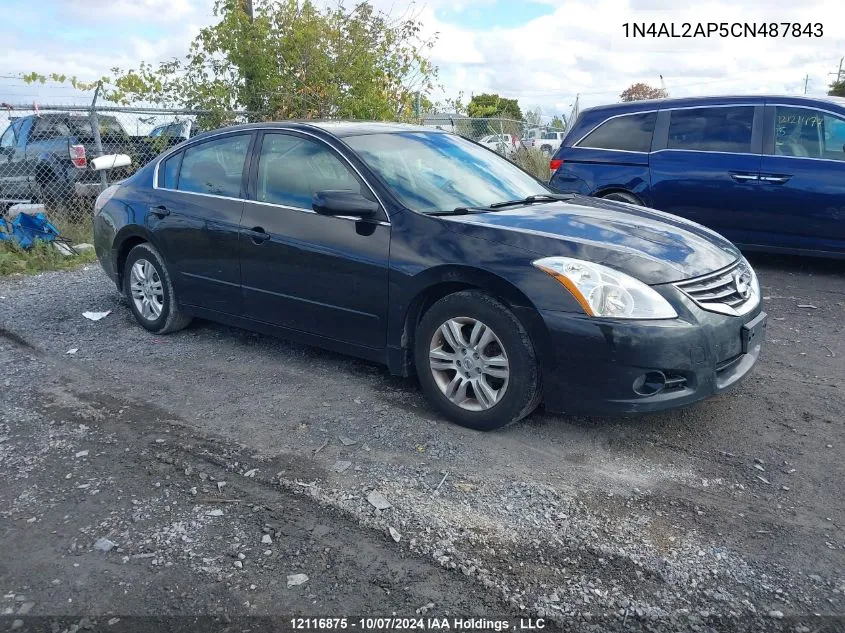 1N4AL2AP5CN487843 2012 Nissan Altima