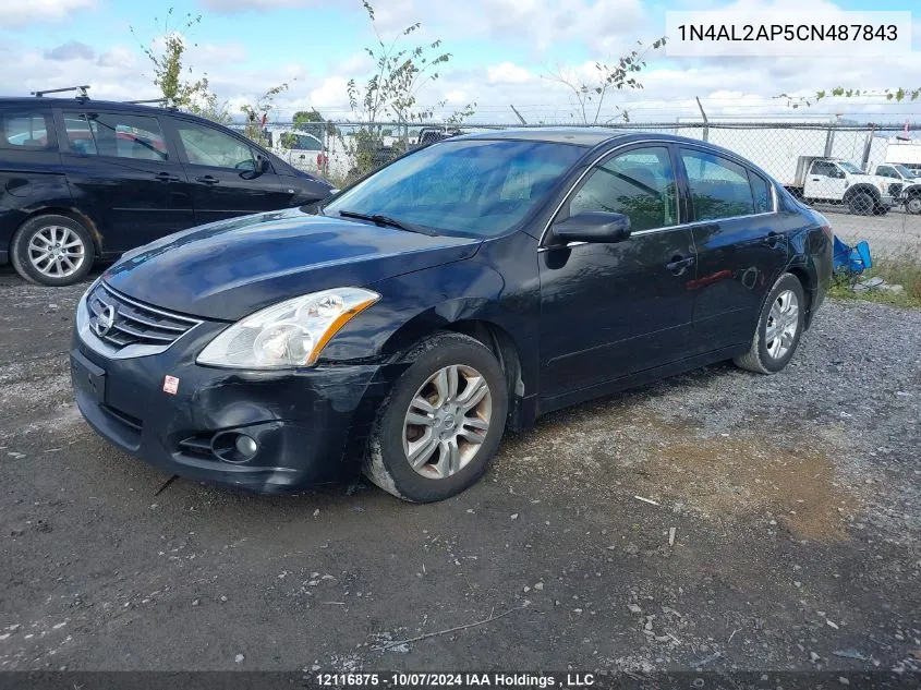 1N4AL2AP5CN487843 2012 Nissan Altima