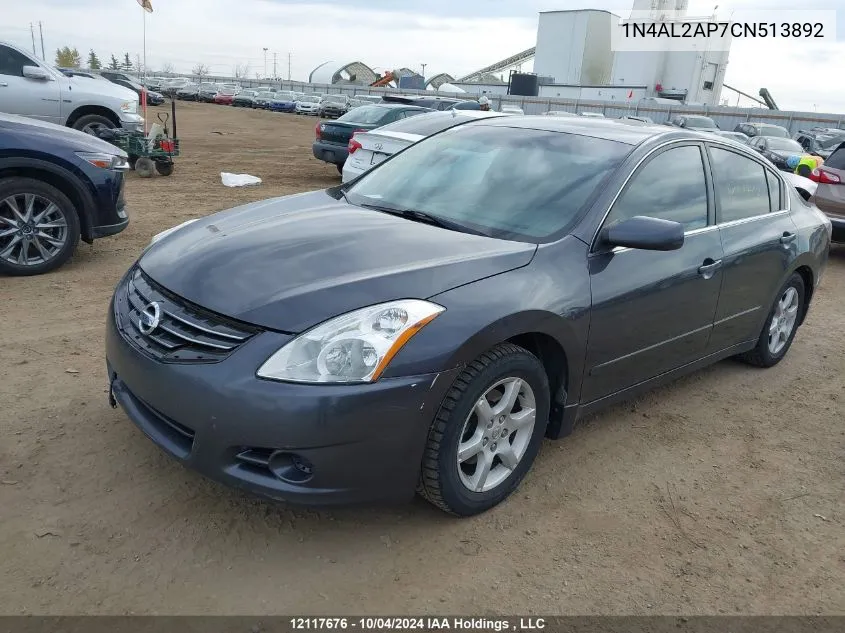 1N4AL2AP7CN513892 2012 Nissan Altima S