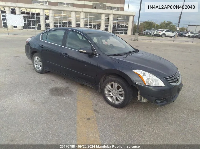 1N4AL2AP8CN482040 2012 Nissan Altima 2.5 S