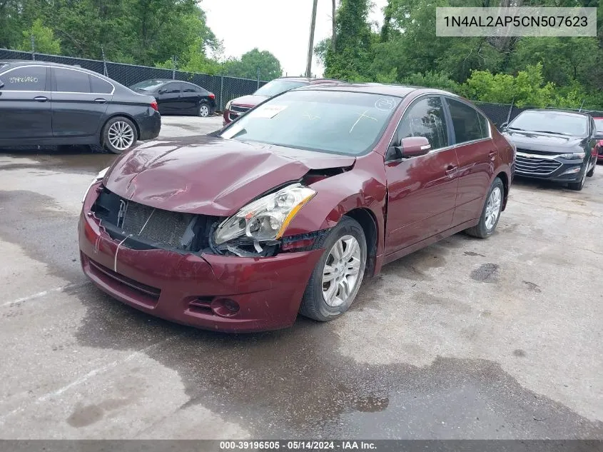 2012 Nissan Altima 2.5 S VIN: 1N4AL2AP5CN507623 Lot: 39196505