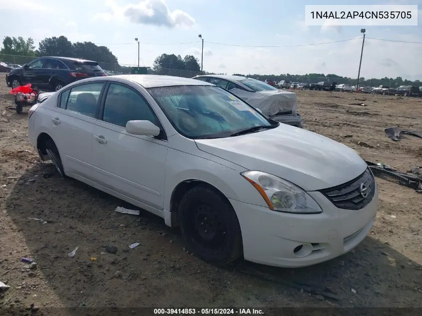 1N4AL2AP4CN535705 2012 Nissan Altima 2.5 S