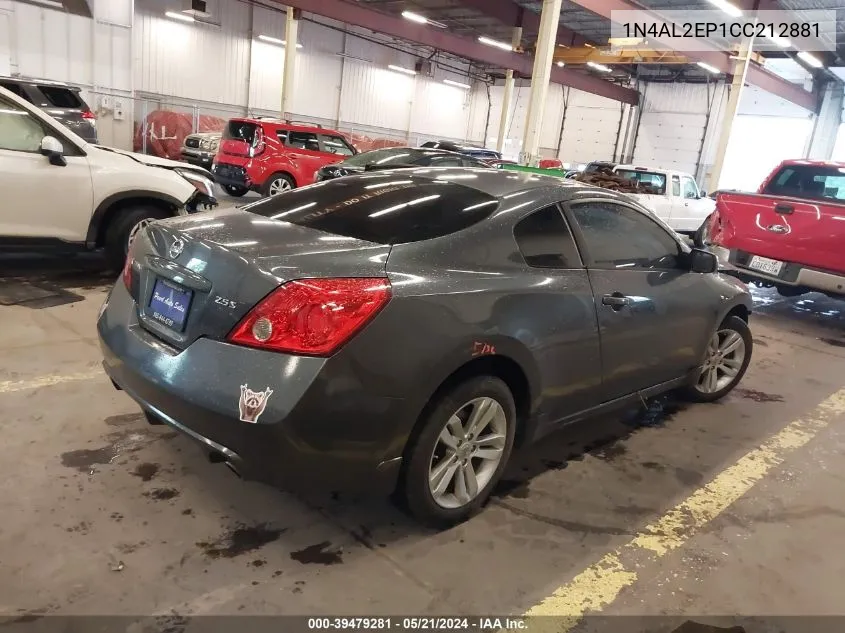 1N4AL2EP1CC212881 2012 Nissan Altima 2.5 S