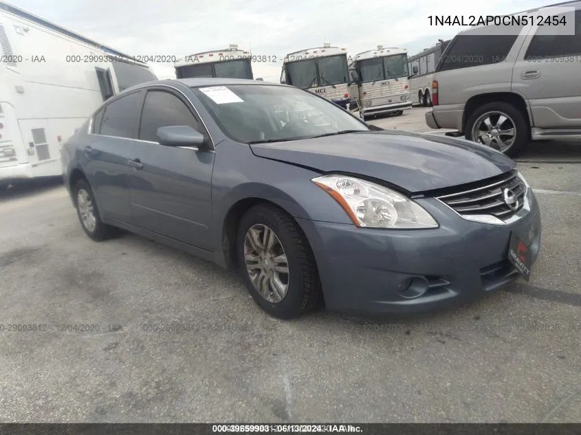 1N4AL2AP0CN512454 2012 Nissan Altima 2.5 S