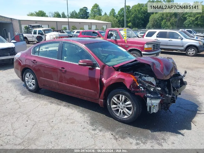 2012 Nissan Altima 2.5 S VIN: 1N4AL2AP7CN485141 Lot: 39743836