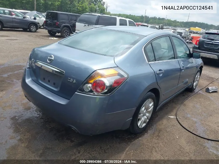 1N4AL2AP0CC124541 2012 Nissan Altima 2.5 S