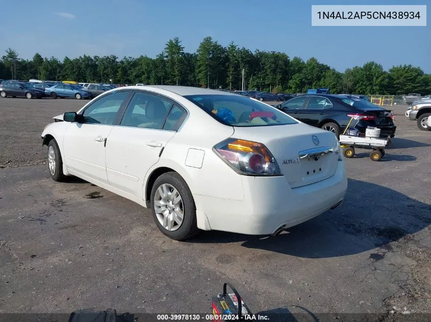 1N4AL2AP5CN438934 2012 Nissan Altima 2.5 S