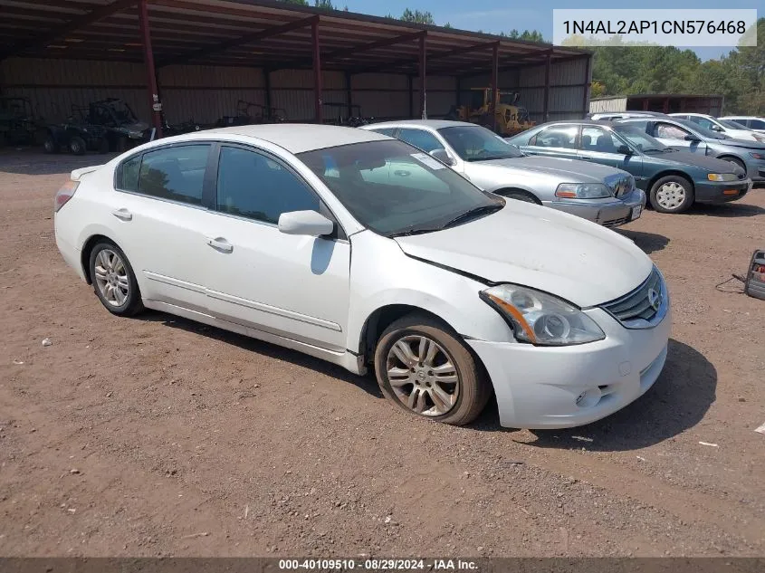 1N4AL2AP1CN576468 2012 Nissan Altima 2.5 S