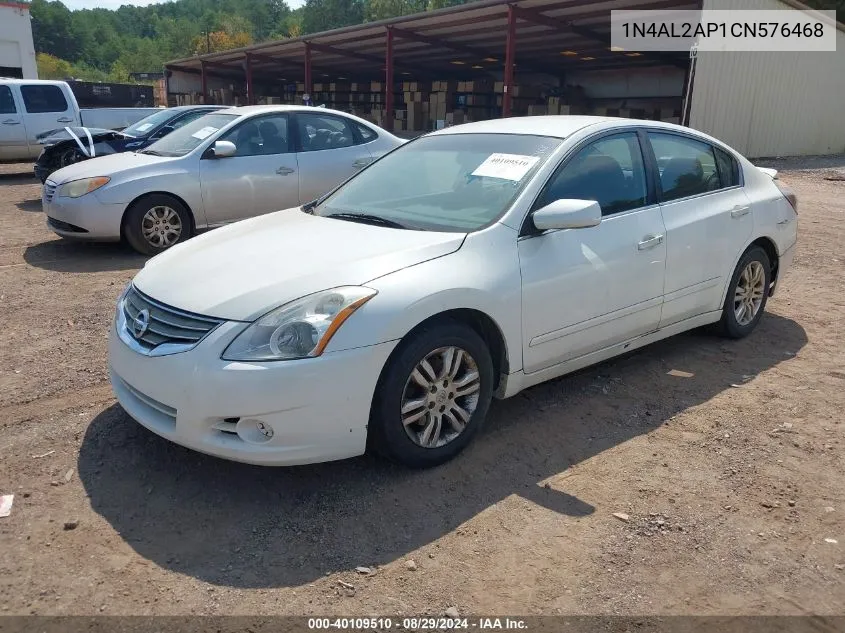 2012 Nissan Altima 2.5 S VIN: 1N4AL2AP1CN576468 Lot: 40109510