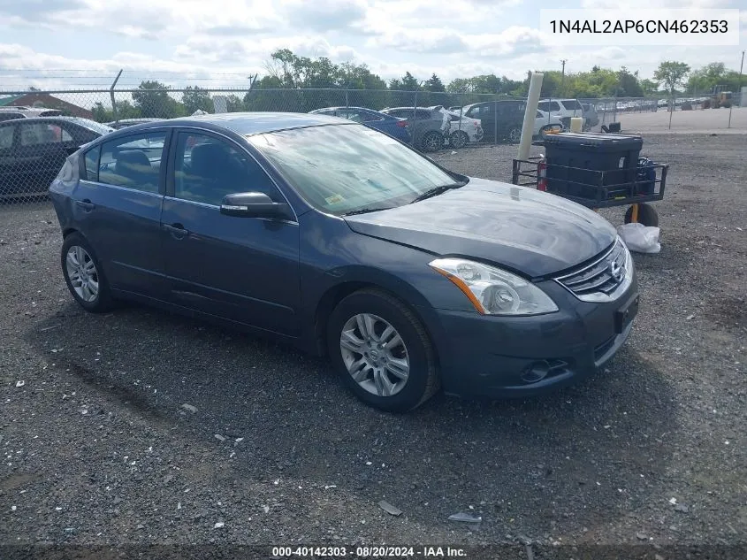 2012 Nissan Altima S VIN: 1N4AL2AP6CN462353 Lot: 40142303