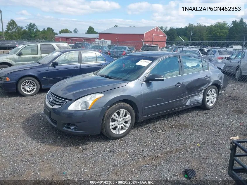 2012 Nissan Altima S VIN: 1N4AL2AP6CN462353 Lot: 40142303