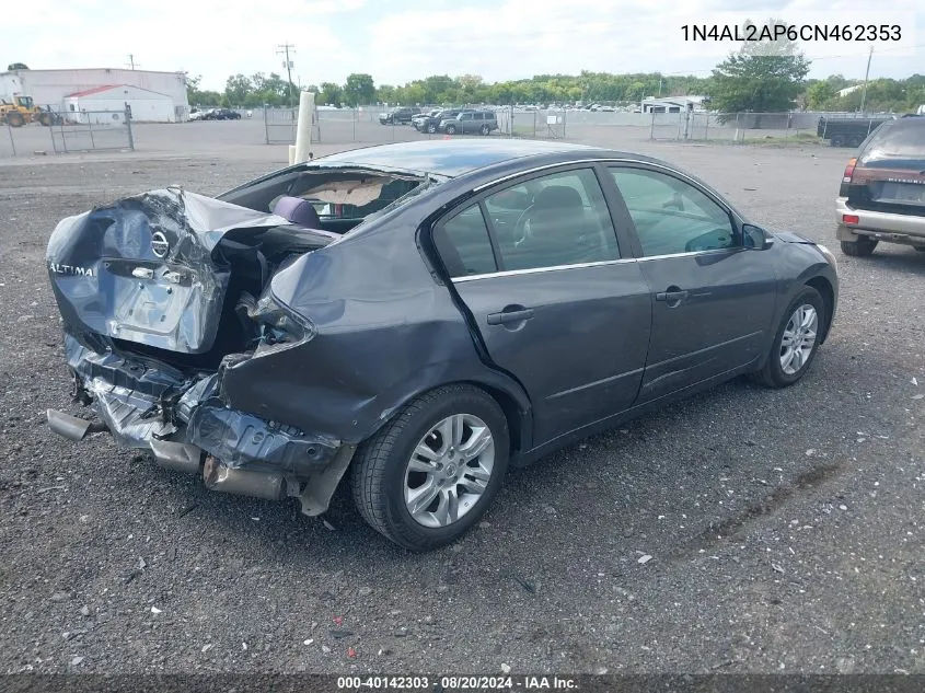 2012 Nissan Altima S VIN: 1N4AL2AP6CN462353 Lot: 40142303