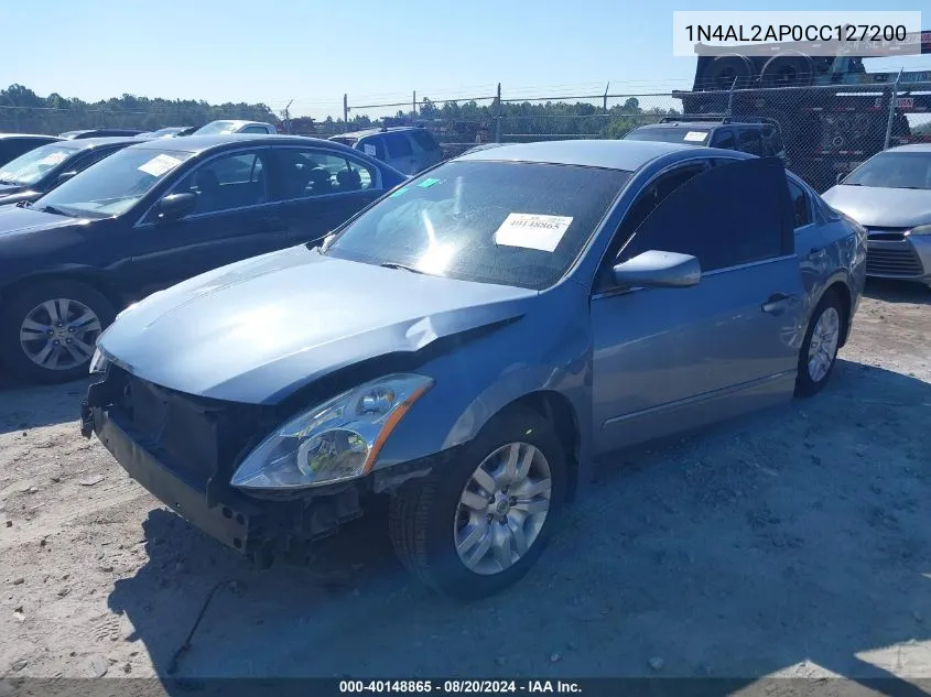 2012 Nissan Altima S VIN: 1N4AL2AP0CC127200 Lot: 40148865