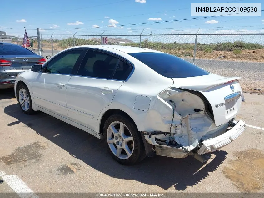 2012 Nissan Altima 3.5 Sr VIN: 1N4BL2AP2CC109530 Lot: 40151023