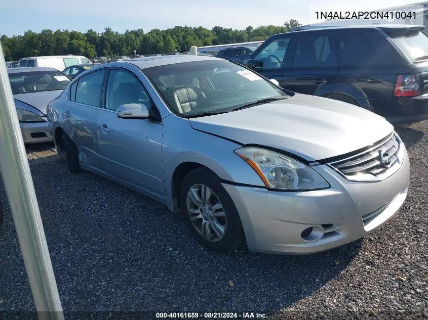 2012 Nissan Altima S VIN: 1N4AL2AP2CN410041 Lot: 40161659