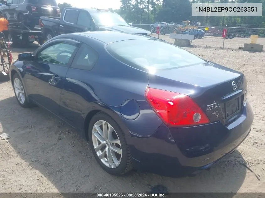 1N4BL2EP9CC263551 2012 Nissan Altima 3.5 Sr