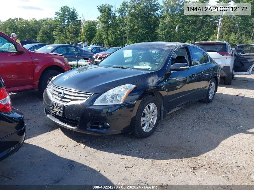 2012 Nissan Altima 2.5 S VIN: 1N4AL2AP1CC112172 Lot: 40224279