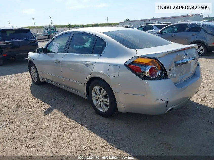 2012 Nissan Altima 2.5 S VIN: 1N4AL2AP5CN427609 Lot: 40224470