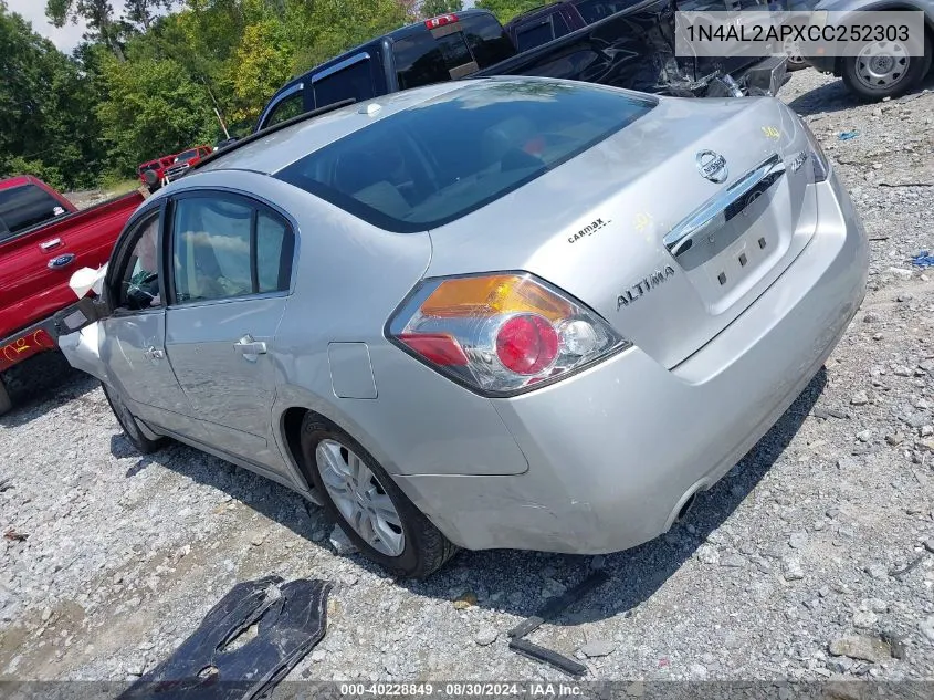 1N4AL2APXCC252303 2012 Nissan Altima 2.5 S