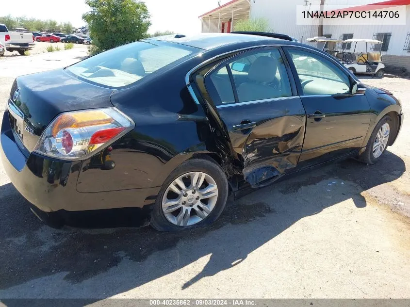 2012 Nissan Altima 2.5 S VIN: 1N4AL2AP7CC144706 Lot: 40235862