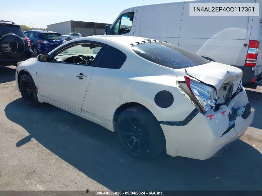 1N4AL2EP4CC117361 2012 Nissan Altima 2.5 S