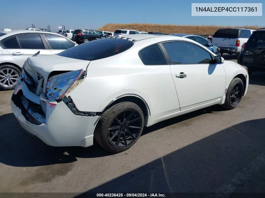 1N4AL2EP4CC117361 2012 Nissan Altima 2.5 S