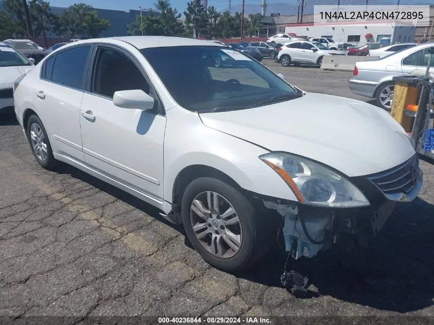 2012 Nissan Altima 2.5 S VIN: 1N4AL2AP4CN472895 Lot: 40236844