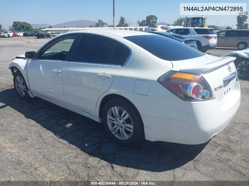 2012 Nissan Altima 2.5 S VIN: 1N4AL2AP4CN472895 Lot: 40236844