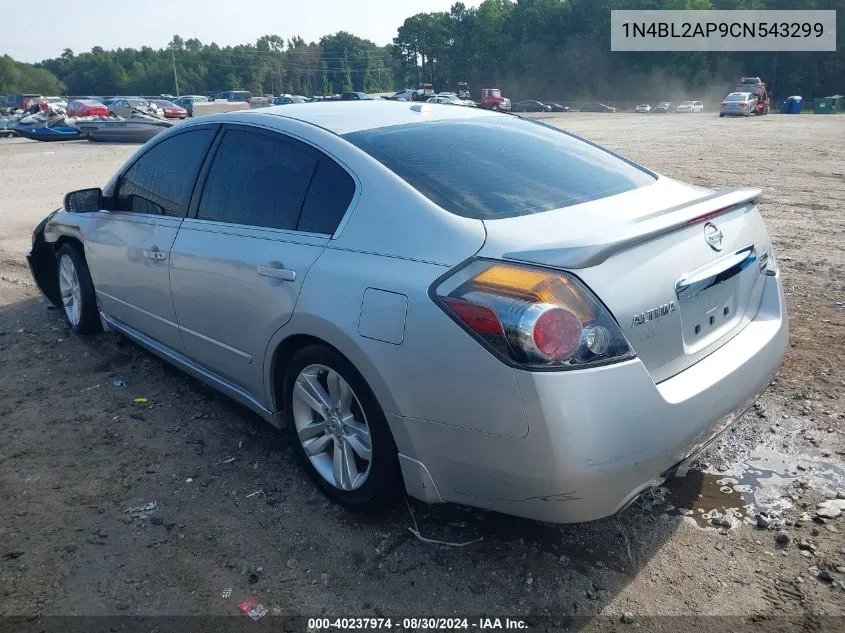 2012 Nissan Altima 3.5 Sr VIN: 1N4BL2AP9CN543299 Lot: 40237974