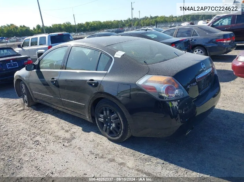 2012 Nissan Altima S VIN: 1N4AL2AP7CC224622 Lot: 40252337