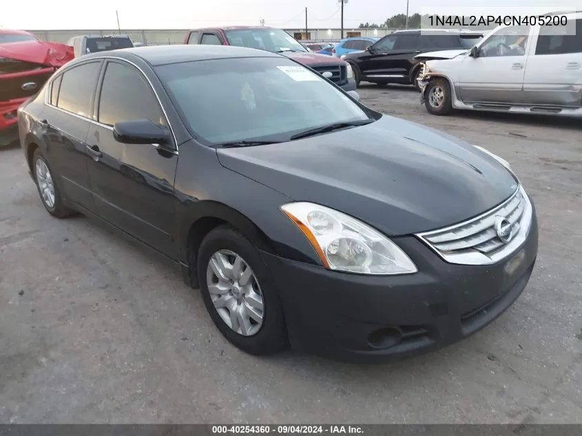 1N4AL2AP4CN405200 2012 Nissan Altima 2.5 S