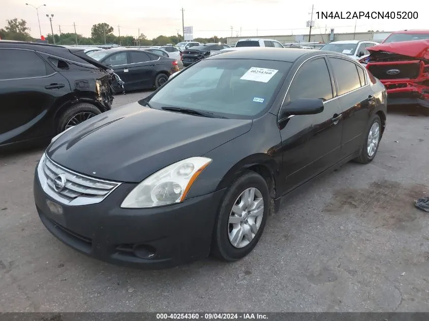 1N4AL2AP4CN405200 2012 Nissan Altima 2.5 S