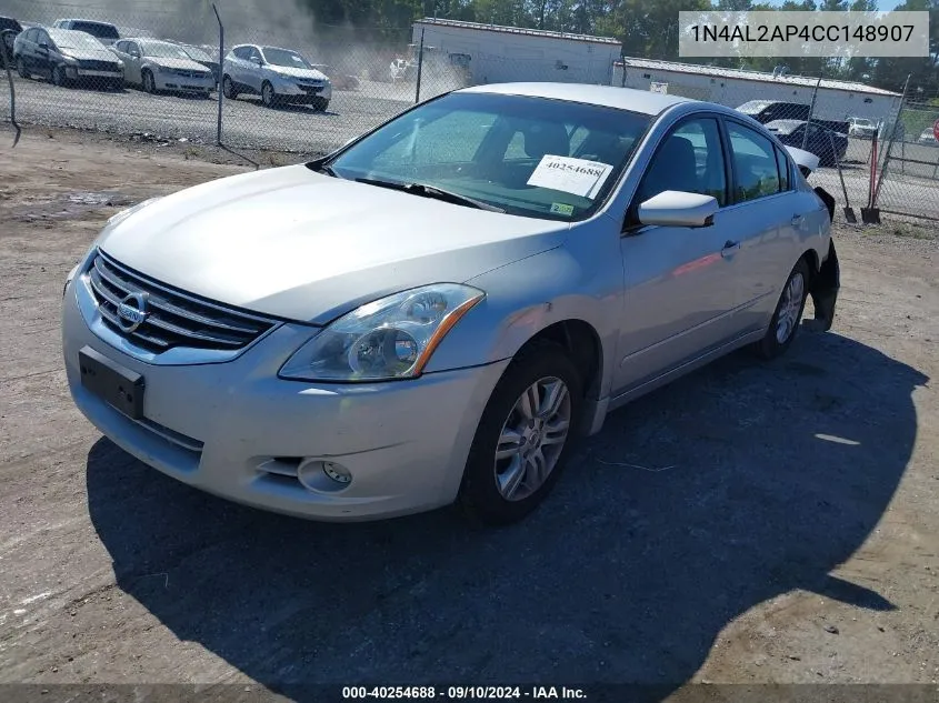 1N4AL2AP4CC148907 2012 Nissan Altima 2.5 S